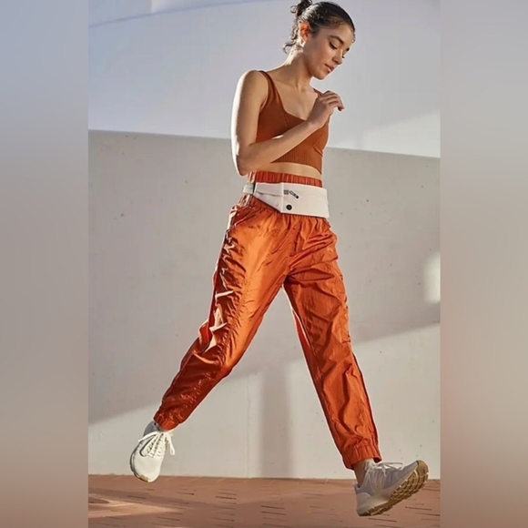 FREE PEOPLE Rust Jogger Pants for Women - Picture 2 of 5